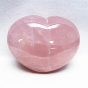 ローズクォーツ 置物 ハート 一点物 [送料無料] 155-779 : 天然石