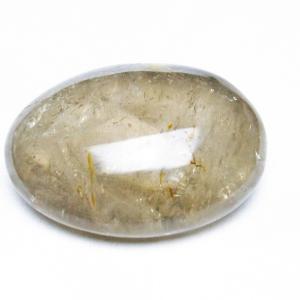 スモーキークォーツ 煙水晶 六角柱 1.3Kg 台座付属 送料無料 一点物