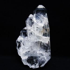 GOLD STONE 天然 水晶 クラスター 66g ブラジル ゼッカ産 透明感が