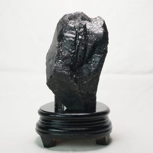5.2Kg モリオン 黒水晶 原石 台座付属 送料無料 一点物 191-373 : 191 