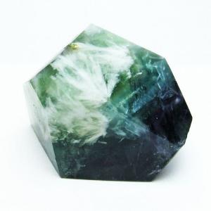 エンジェルフェザー フローライト 原石 一点物 171-4612 : 天然石