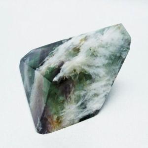 エンジェルフェザー フローライト 原石 一点物 171-4612 : 天然石