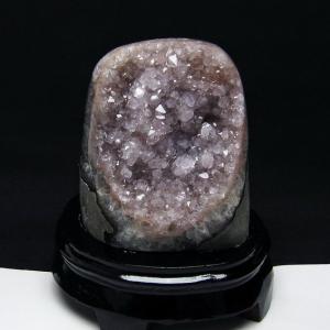 緑水晶 クラスター 台座付属 一点物 182-4582 : 天然石