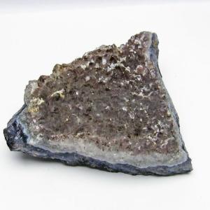 ✨特大・高品質✨台座付きアメジストクラスター⭐️タイチンルチルクォーツ入り アメジスト 原石 Amethyst クラスター 908g ブラジル産 本物