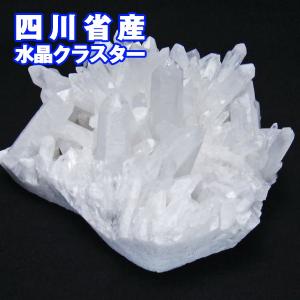 水晶 クラスター 四川省産 一点物 [送料無料] 182-6388 : 天然石