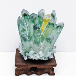 2.2Kg 緑水晶 クラスター 送料無料 一点物 192-9 : 天然石