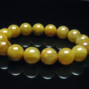 ルチル ブレスレット タイチンルチルクォーツ 18mm 一点物 211-3369
