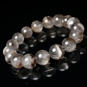 ルチル ブレスレット タイチンルチルクォーツ 18mm 一点物 211-3369
