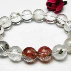 パイライトインクォーツ ブレスレット 11mm 一点物 211-1737 : 天然石