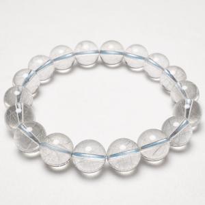 ブルー ルチルクォーツ ブレスレット 13mm 一点物 211-1914 : 天然石