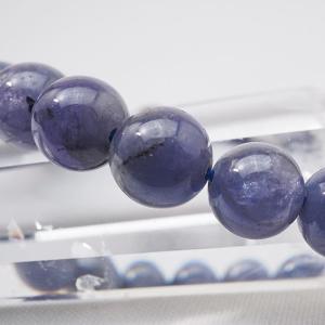 タンザナイト ブレスレット 9mm 一点物 211-1991 : 天然石