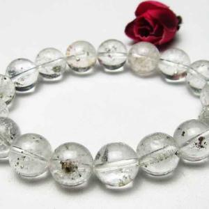 【新品未使用】キューブパイライトインクォーツ ブレス13.7mm 内径17cm パイライトインクォーツ ブレスレット 11mm 一点物 211-1737 : 天然石