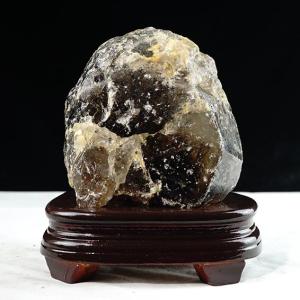 7.3Kg スモーキークォーツ 煙水晶 原石 虹入り 送料無料 一点物 291-62