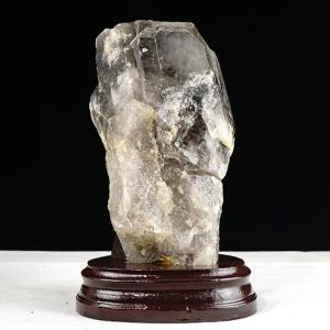 2.9Kg スモーキークォーツ 煙水晶 原石 虹入り 送料無料 一点物 291-82｜tosho-stones