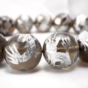 開運】スモーキークォーツ 16mm玉 【煙水晶16ミリ天然石数珠