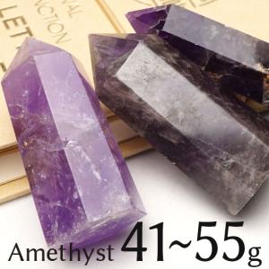 シトリン ポイント 六角柱 Aランク 1個 スモーキーシトリン シトリン