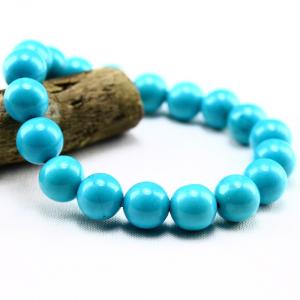 ハウライト ターコイズ トルコ石 ブレスレット 8mm ランダム発送