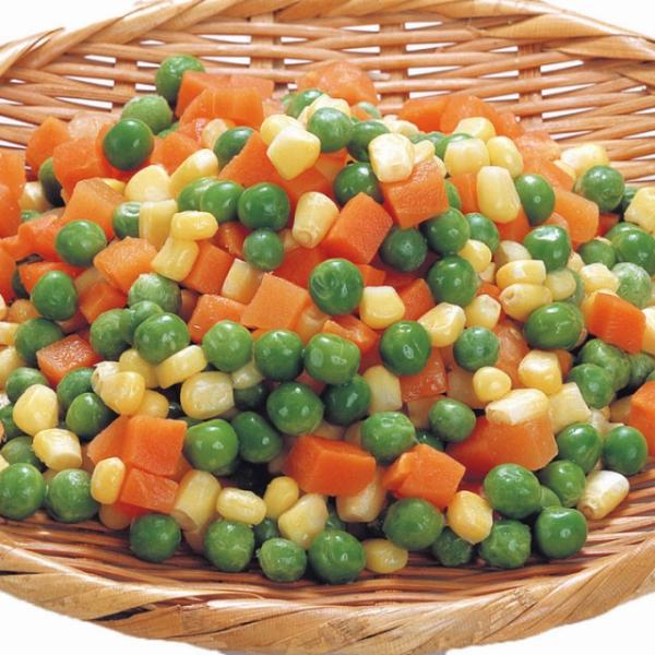 冷凍食品 交洋)ハンガリー産 ミックスベジタブル 1kg