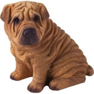 Online Shop 藤信堂 チャイニーズ シャーペイ サンディキャスト製 犬置物 Yahoo ショッピング