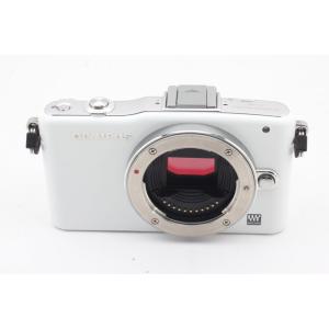 OLYMPUS ミラーレス一眼 PEN mini E-PM1 ボディ ホワイト E-PM1 BODY WHT