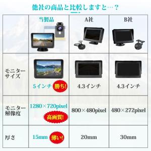 バックモニター 5インチ 大画面 AHD最新伝...の詳細画像3