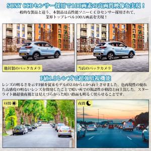 バックカメラ ナンバープレート取付 超小型 C...の詳細画像3