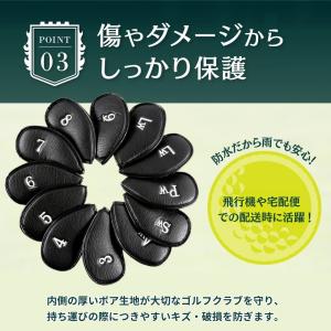 アイアンカバー ヘッドカバー セット アイアン...の詳細画像4