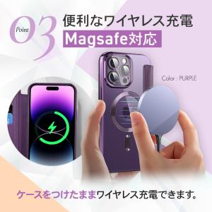iPhoneケース 手帳型 MagSafe対応...の詳細画像4