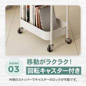 キッチンワゴン 天板付き キャスター付き 天板...の詳細画像4
