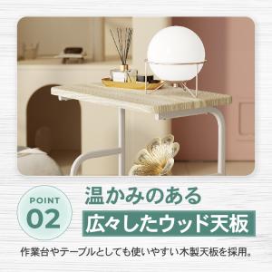 キッチンワゴン 天板付き キャスター付き 天板...の詳細画像3