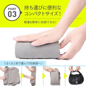 フットレスト 飛行機 クッション チェア 車中...の詳細画像4