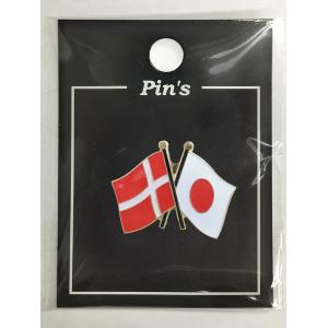 TOSPA ピンバッジ2ヶ国友好 日本国旗 フランス国旗 約20×20mm : トスパ