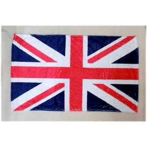TOSPA ブランケット イギリス 英国 UK 国旗柄 約60×90cm マイクロファイバー生地 スポーツ観戦応援フラッグ兼用ひざ掛け