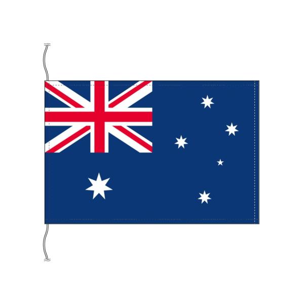 TOSPA オーストラリア 国旗 卓上旗 旗サイズ16×24cm テトロントロマット製 日本製 世界...