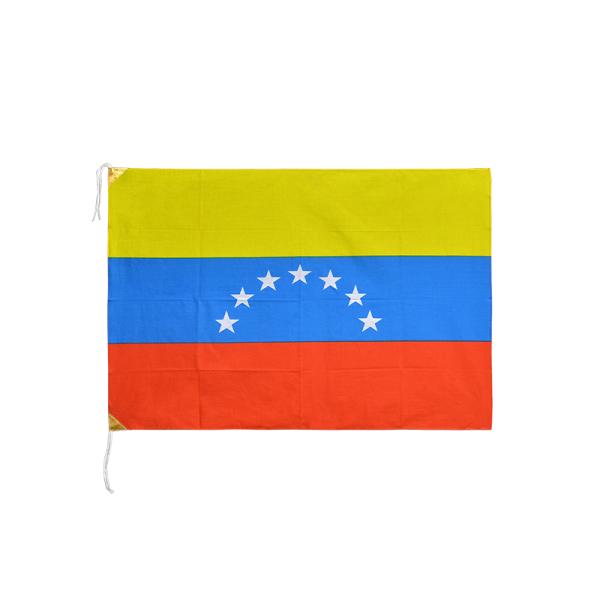 旧ベネズエラ 国旗 紋章なし (1930-2006年) 70×100cm 木綿製 日本製 旧国旗掘り...