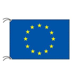 TOSPA EU イーユー 欧州連合 旗 70×105cm テトロン製 日本製 世界の国旗シリーズ｜tospashop