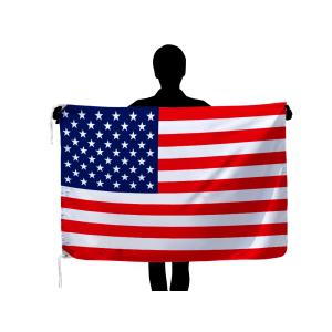 TOSPA アメリカ USA 国旗 90×135cm テトロン製 日本製 世界の国旗シリーズ
