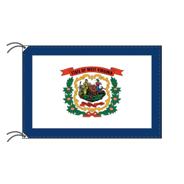 TOSPA ウェストバージニア州旗 アメリカ合衆国の州旗 90×135cm 高級テトロン製