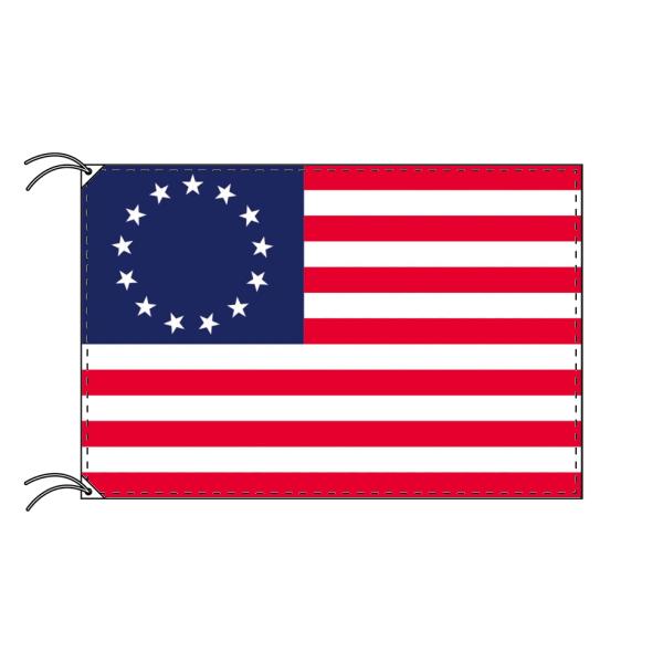 TOSPA アメリカ 13州 国旗 独立時（1777年）の星条旗  ベッツィー ロス フラッグ 90...