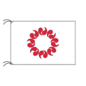 TOSPA 広島県旗 日本の都道府県の旗 100×150cm テトロン製 日本製 日本