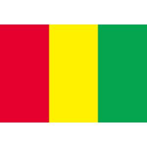 TOSPA ギニア 国旗 100×150cm テトロン製 日本製 世界の国旗シリーズ｜tospashop