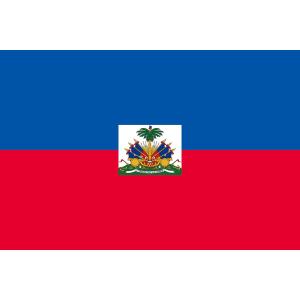 TOSPA ハイチ 国旗 100×150cm テトロン製 日本製 世界の国旗シリーズ｜tospashop