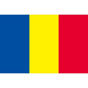 TOSPA ルーマニア 国旗 100×150cm テトロン製 日本製 世界の国旗シリーズ