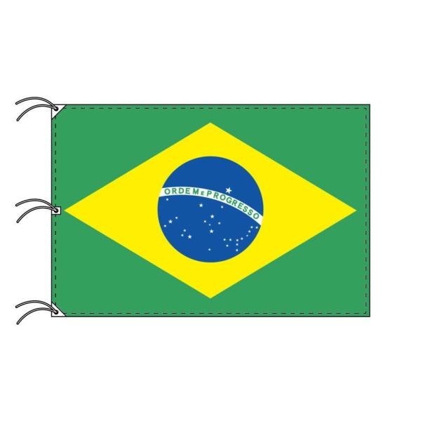 TOSPA ブラジル 国旗 140×210cm テトロン製 日本製 世界の国旗シリーズ