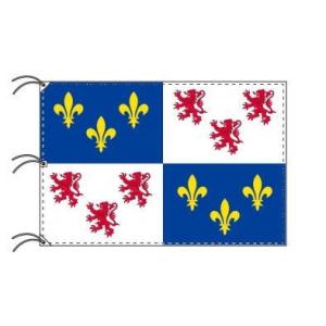 TOSPA ピカルディ地域圏 フランス地域圏の旗 州旗（140×210cm 高級テトロン 日本製）｜tospashop
