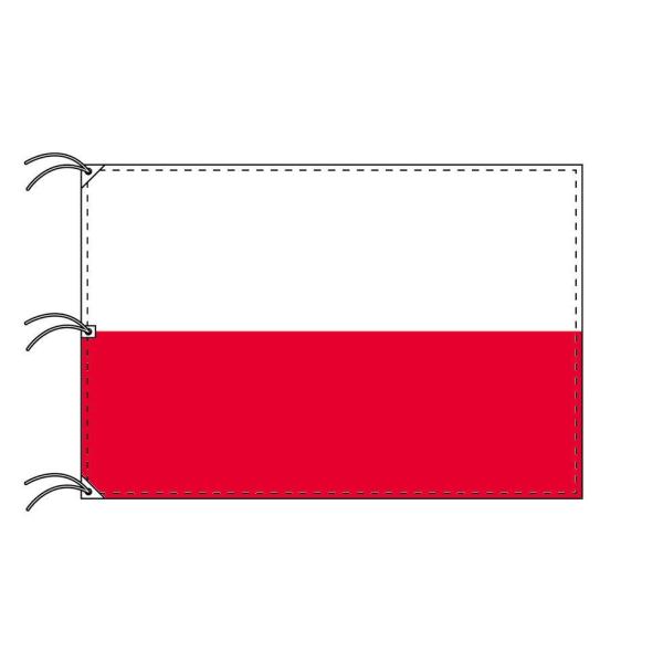 TOSPA ポーランド 国旗 140×210cm テトロン製 日本製 世界の国旗シリーズ