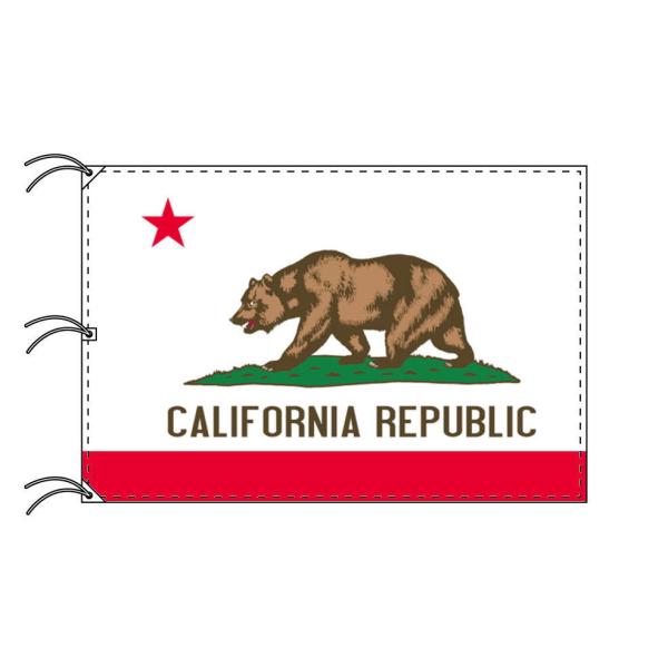 TOSPA カリフォルニア州旗 アメリカ合衆国の州旗 140×210cm 高級テトロン製