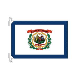 TOSPA ウェストバージニア州旗 アメリカ合衆国の州旗 50×75cm 高級テトロン製｜tospashop