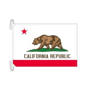 TOSPA カリフォルニア州旗 アメリカ合衆国の州旗 50×75cm 高級テトロン製｜tospashop