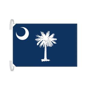 TOSPA サウスカロライナ州旗 アメリカ合衆国の州旗 50×75cm 高級テトロン製｜tospashop